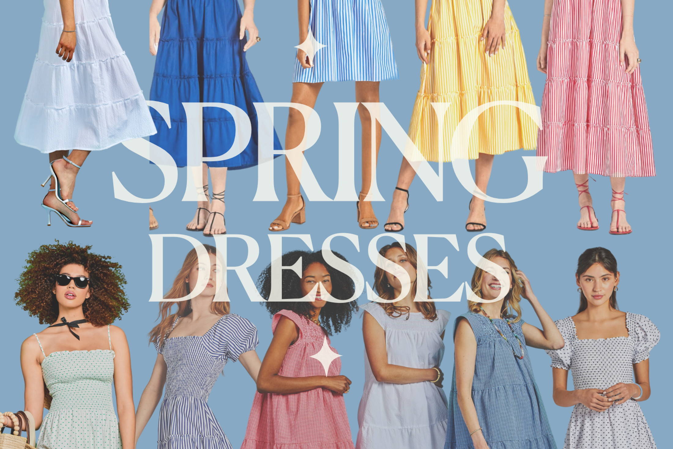 spring break dresses Sentmoon Sundresses for Women 2026 House Dress Loose Fit Summer with Print V Neck Lace Dinner for Women for Daily and Commute L-2XL WYWH Vacation Spring Break Blue Solid Ruffle Hem Cami Dress Spring Break Day Dresses |