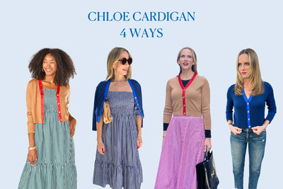 Chloe Cardigan 4 Ways