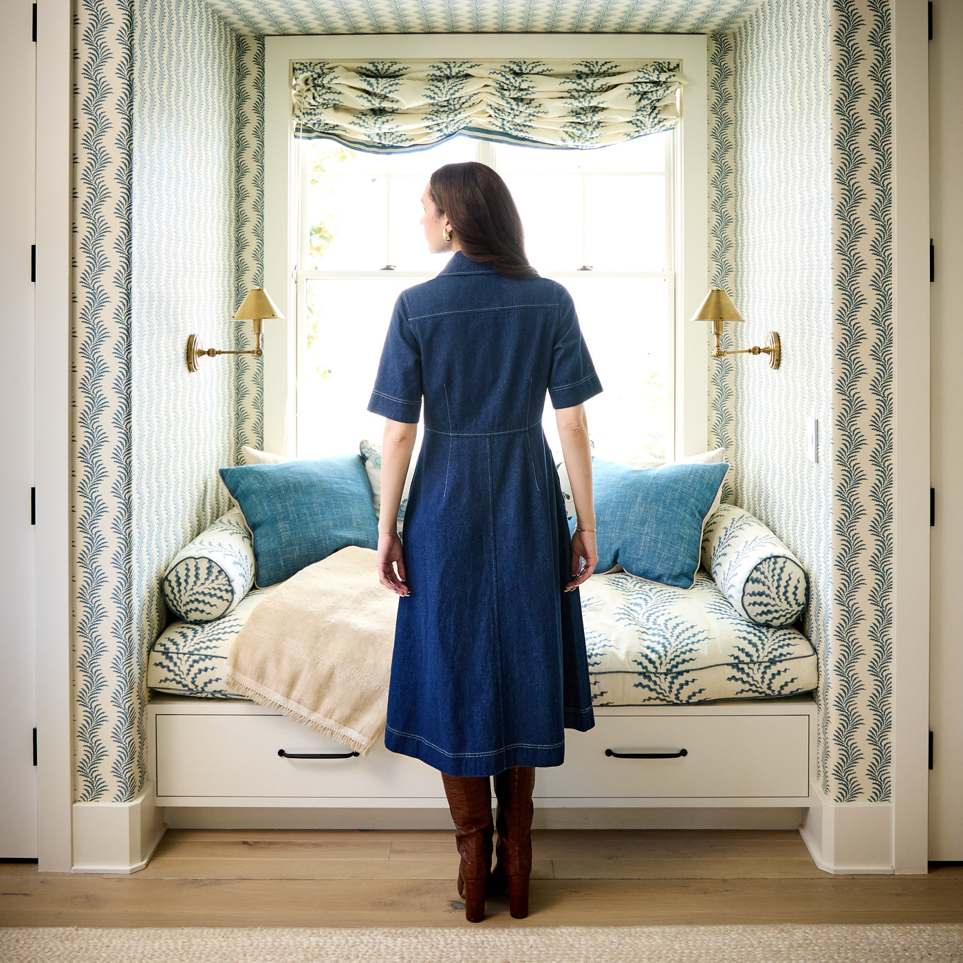 Amelia Denim Dress S / Indigo Denim